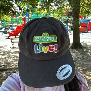 VTG Sesame Street Live! Hat Chrysler Pacifica Yupoong The Classics Baseball Cap